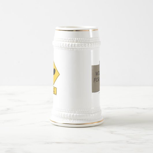 Will DM voor voedsel Bierpul (Center)