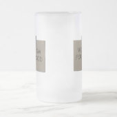 Will GM voor voedsel Matglas Bierpul (Center)