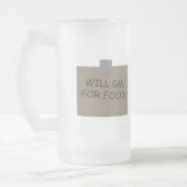 Will GM voor voedsel Matglas Bierpul (Links)