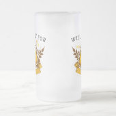 Will GOLF voor bier | aanpasbaar Matglas Bierpul (Center)