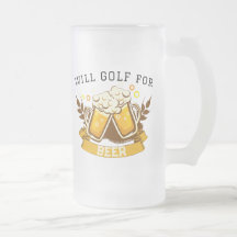 Will GOLF voor bier | aanpasbaar