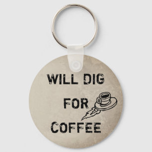 Will graaft koffie sleutelhanger