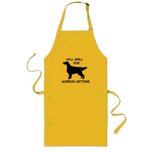 WILL GRILL FOR GORDON SETTERS Schort (Voorkant)
