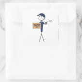 "Will Guard Coast for Food" sticker (Tas)