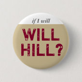 Will Hill gray plum Ronde Button 5,7 Cm (Voorkant)