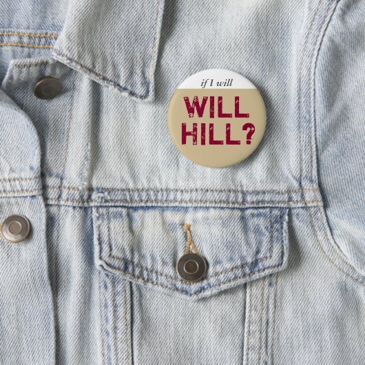Will Hill gray plum Ronde Button 5,7 Cm (In situ)
