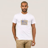 Will Hill? President verkiezingen 2016 Blauwe afdr T-shirt (Voorkant volledig)