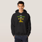 Will Irish Dance voor Pizza Irish Dancer Hoodie (Voorkant volledig)