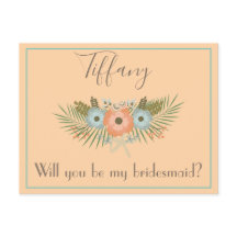 Will jij bent mijn bruidmaideflorale