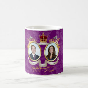 Will+Kate bruiloft, dikke kleur! Koffiemok
