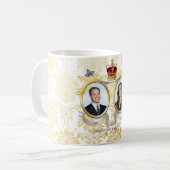 Will+Kate bruiloft, DIY kleur! Koffiemok (Voorkant links)