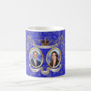 Will+Kate bruiloft Memorabilia mokken