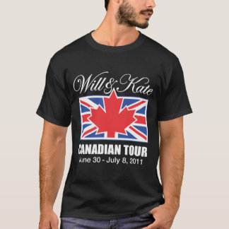 WILL & KATE CANADIAN TOUR T-SHIRT