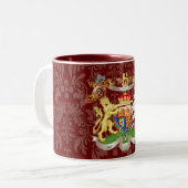 Will+Kate Memorabilia Mokken, aanpasbare kleur! Tweekleurige Koffiemok (Voorkant links)