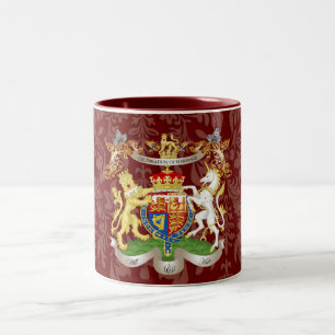 Will+Kate Memorabilia Mokken, aanpasbare kleur! Tweekleurige Koffiemok