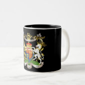 Will+Kate Memorabilia Mokken, aanpasbare kleur! Tweekleurige Koffiemok (Voorkant rechts)