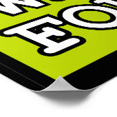 Will Kill voor Coffee Poster (Hoek)