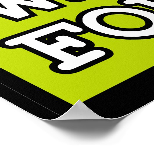 Will Kill voor Coffee Poster (Hoek)