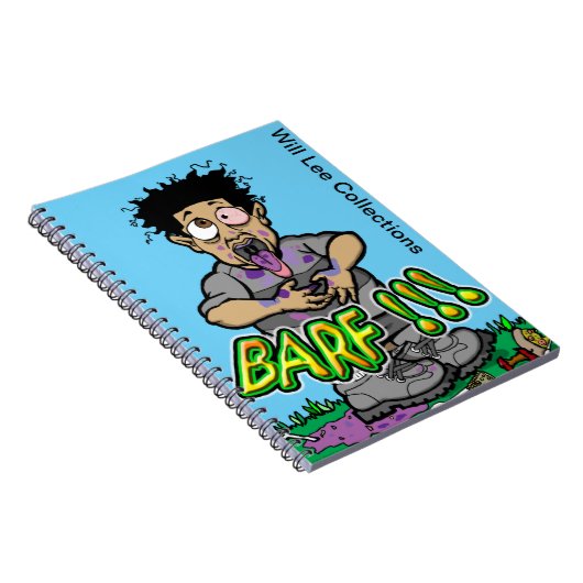 Will Lee Barf Notitieboek (Rechterzijde)