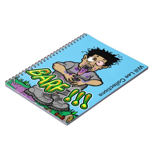 Will Lee Barf Notitieboek (Linkerzijde)