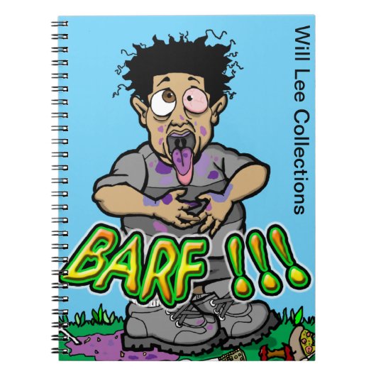 Will Lee Barf Notitieboek (Voorkant)