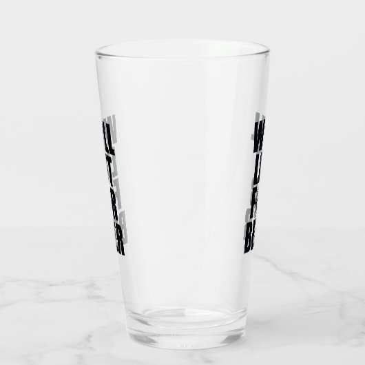 Will Lift voor bier Glas (Rechts)