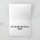 WILL LOVE YOU MORE THAN "PIZZELLES" FOREVER! KAART (Binnen)