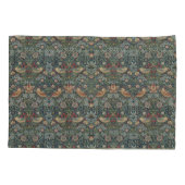 Will Morris Reversible Pimpernel Strawberry Thief Kussensloop (Achterkant-Links)