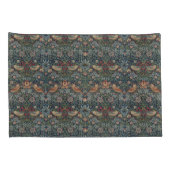 Will Morris Reversible Pimpernel Strawberry Thief Kussensloop (Achterkant-Rechts)