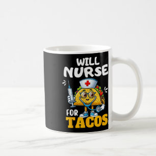 Will Nurse voor Taco Cinco de Mayo Tacos Nurse Ste Koffiemok
