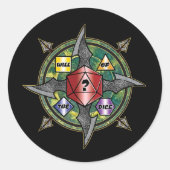 Will of the Dice sticker (Voorkant)