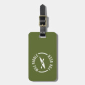 Will Paddle for beer Bagagelabel (Voorkant verticaal)