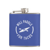 Will Paddle for Tacos Heupfles (Voorkant)