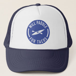 Will Paddle for Tacos Trucker Pet
