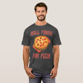 Will Pause For Food Gaming boy T-shirt (Voorkant volledig)