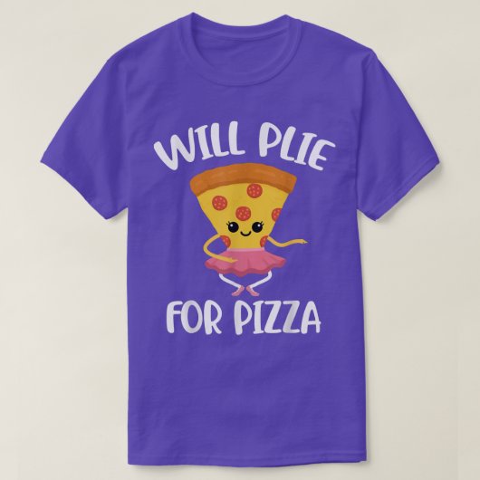 Will plie voor Pizza T-Shirt (Design voorkant)