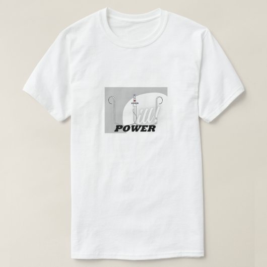 "Will Power" ontwerp van Kriyas Collectie T-shirt (Design voorkant)