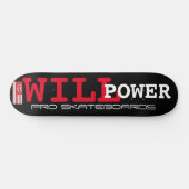 WILL POWER Pro Skateboard JMT USA Skateboard (Horizontaal)