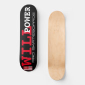 WILL POWER Pro Skateboard JMT USA Skateboard (Voorkant)