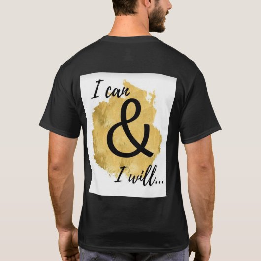 WILL POWER T-shirt (Achterkant)