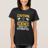 Will Resume Science When Not Interrupted DNA Repli T-shirt (Voorkant)