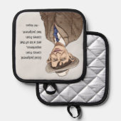 Will Rogers citeert Pot Holders Pannenlap (Voorkant / Achterkant)