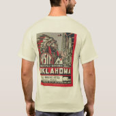 Will Rogers Hotel Claremore Oklahoma T-shirt (Achterkant)