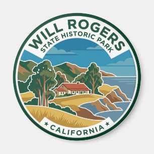 Will Rogers State Historic Park Californië Magneet