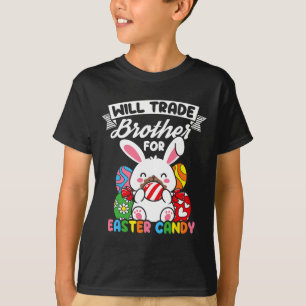 Will ruilt broer in voor paashaas H van het Snoep T-shirt
