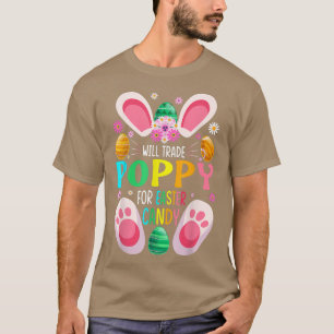 Will ruilt pap voor paasmeisjes in Snoep T-shirt
