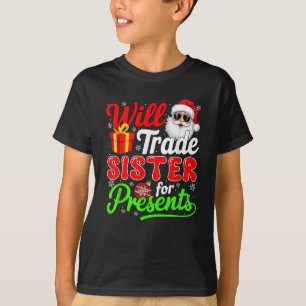 Will ruilt zus voor kerstdoos t-shirt