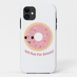 Will run for Donuts Case-Mate iPhone Case