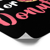 Will Run For Donuts - Motivation Fitness Life Poster (Hoek)