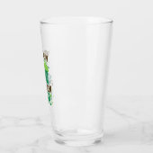 Will Run voor Green Beer St Patricks Day Running Glas (Links)